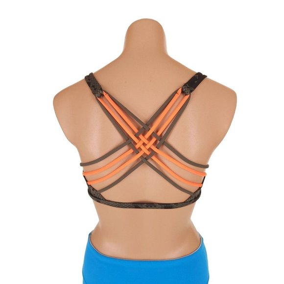 Lululemon Free To Be *Wild Bra Ziggy Snake Fatigue Green Gator Pizzaz Size 6 - Picture 2 of 9